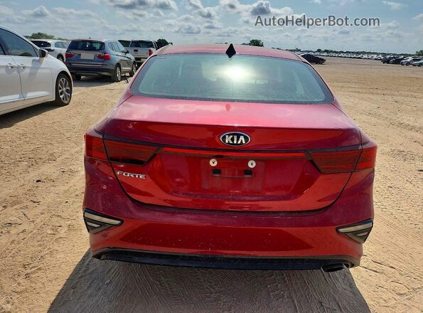 3KPF24AD1KE048730 2019 KIA FORTE Red Հետևի տեսք