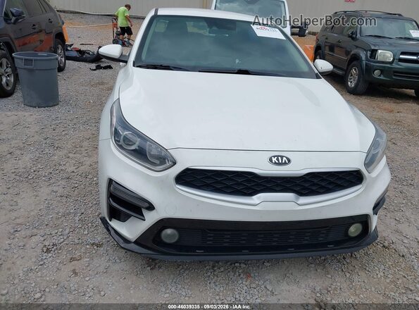 3KPF24AD1LE205979 2020 KIA FORTE White Вид щитка приладів