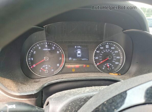 3KPF24AD1ME281915 2021 KIA FORTE Silver Widok zestawu wskaźników