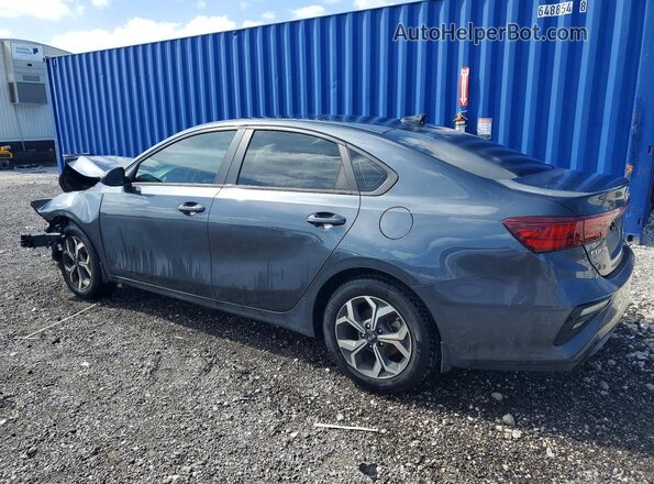 3KPF24AD1ME377835 2021 KIA FORTE Gray Trasero izquierdo