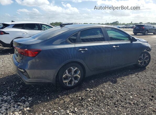 3KPF24AD1ME377835 2021 KIA FORTE Gray Trasero derecho