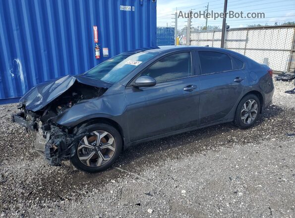 3KPF24AD1ME377835 2021 KIA FORTE Gray 