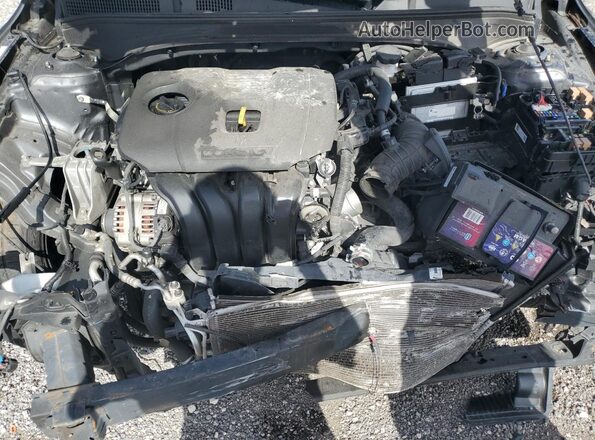 3KPF24AD1ME377835 2021 KIA FORTE Gray 