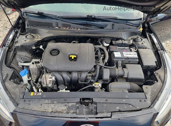 3KPF24AD2KE009399 2019 KIA FORTE Черный Вид задней части салона