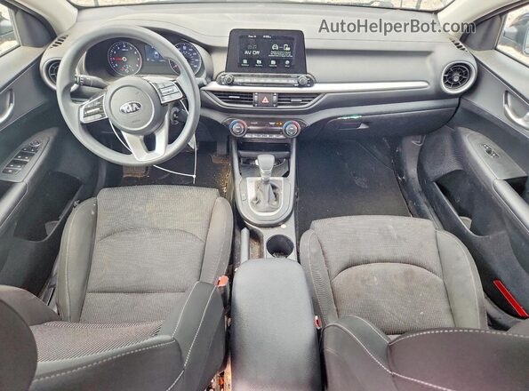 3KPF24AD2KE009399 2019 KIA FORTE Черный Вид панели приборов
