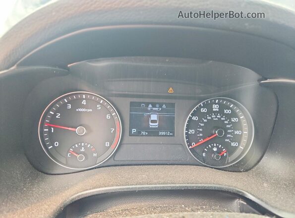 3KPF24AD2KE009399 2019 KIA FORTE Черный Вид щитка приборов