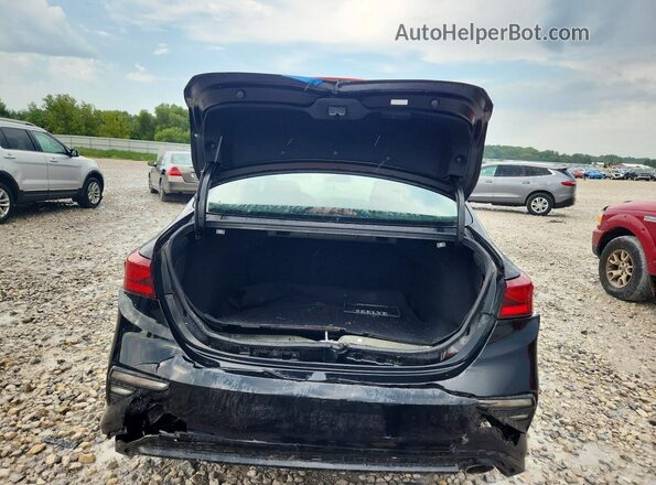 3KPF24AD2KE009399 2019 KIA FORTE Черный Вид сзади