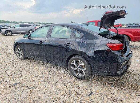 3KPF24AD2KE009399 2019 KIA FORTE Черный Задняя левая четверть