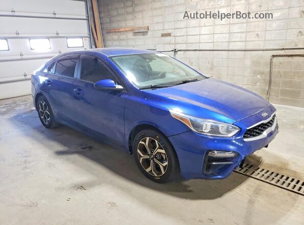 3KPF24AD2ME271068 2021 KIA FORTE Blue Առջևի աջ