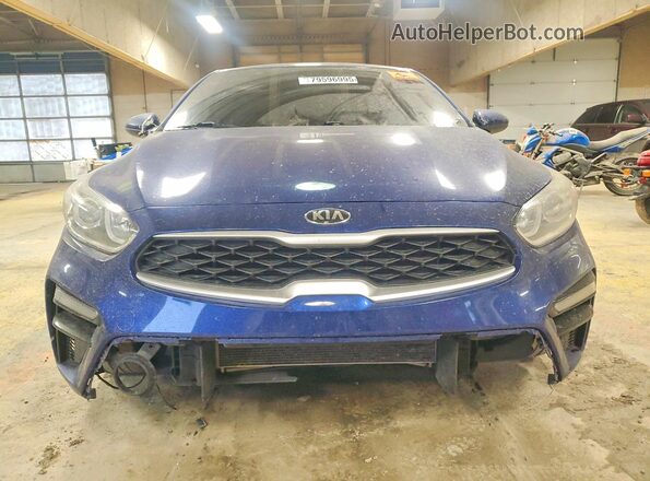 3KPF24AD3KE016300 2019 KIA FORTE Blue Vista frontal