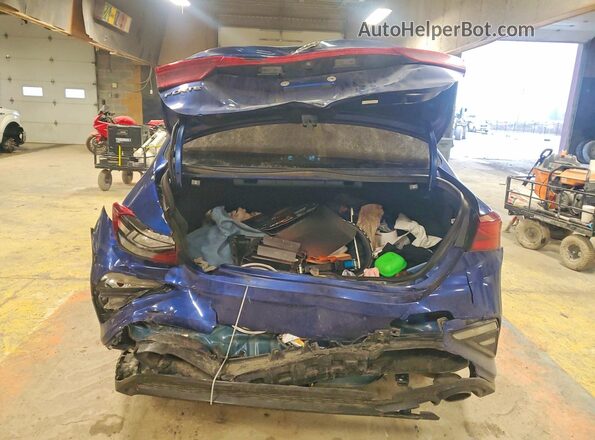 3KPF24AD3KE016300 2019 KIA FORTE Blue Vista trasera