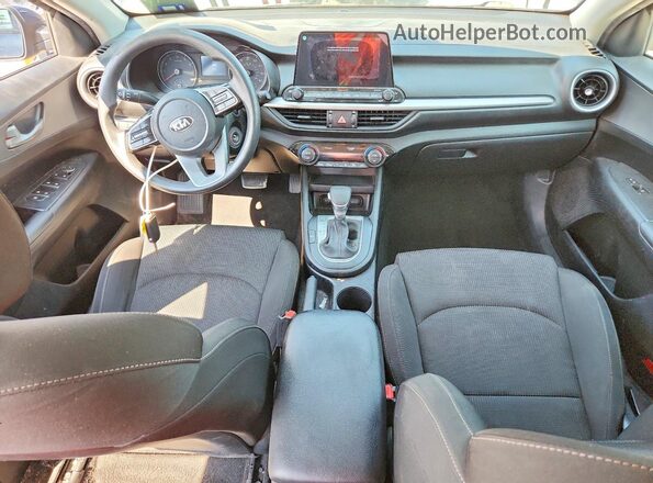 3KPF24AD3KE062287 2019 KIA FORTE Charcoal Widok deski rozdzielczej