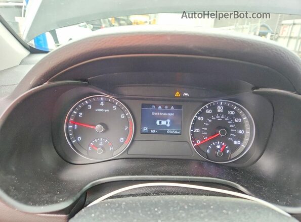 3KPF24AD3LE218569 2020 KIA FORTE Black Սարքավորումների վահանակի տեսք