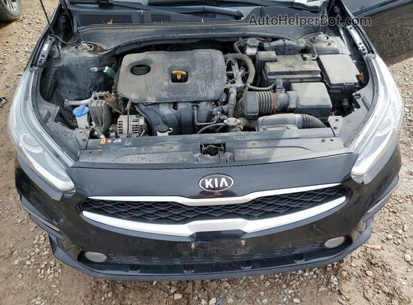 3KPF24AD3ME268969 2021 KIA FORTE Black Rear interior view