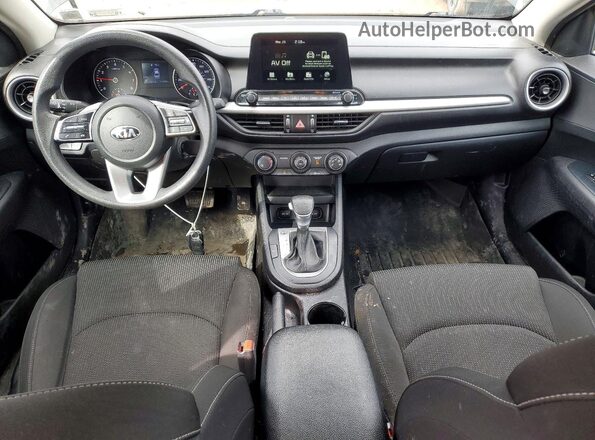 3KPF24AD3ME268969 2021 KIA FORTE Black Dashboard view