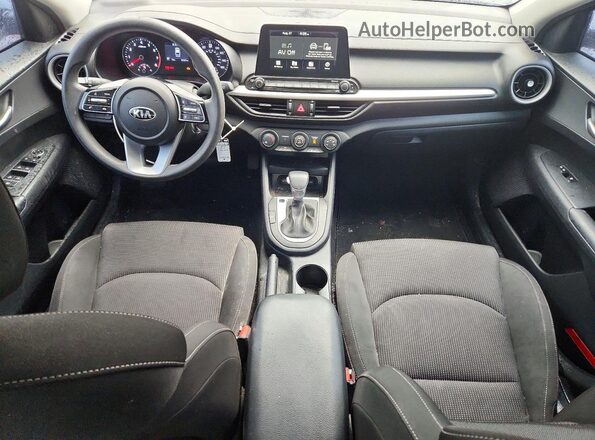 3KPF24AD3ME273539 2021 KIA FORTE Silver Widok deski rozdzielczej