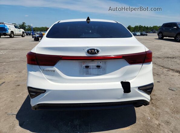 3KPF24AD3ME318785 2021 KIA FORTE White უკანა ხედი