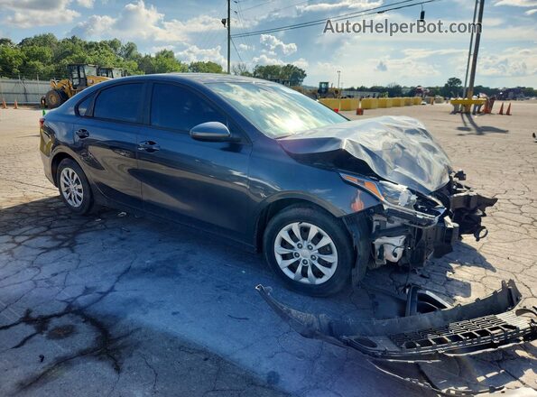 3KPF24AD3ME377254 2021 KIA FORTE Blue წინა მარჯვენა