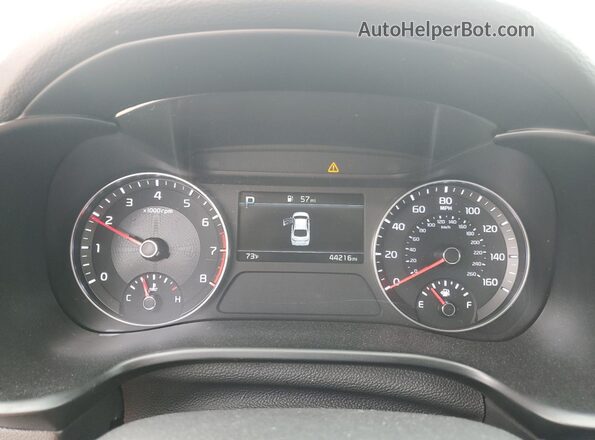 3KPF24AD3NE442623 2022 KIA FORTE Gray ხელსაწყოთა პანელის ხედი