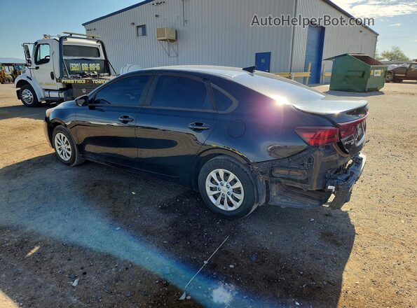 3KPF24AD4KE005287 2019 KIA FORTE Black Tył lewy