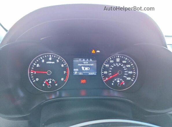 3KPF24AD4ME275798 2021 KIA FORTE White Սարքավորումների վահանակի տեսք