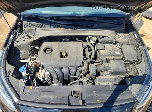3KPF24AD4ME288423 2021 KIA FORTE Black Rear interior view