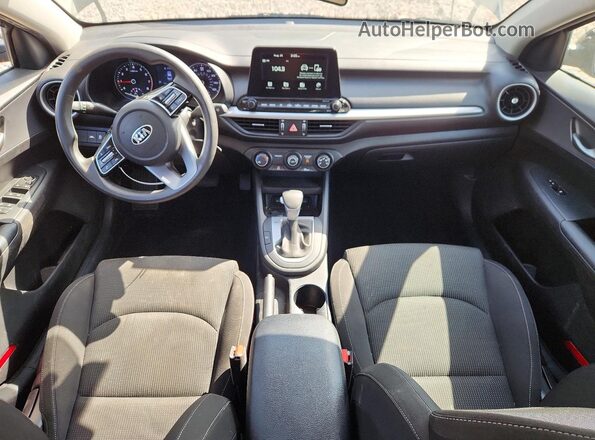 3KPF24AD4ME288423 2021 KIA FORTE Black Dashboard view