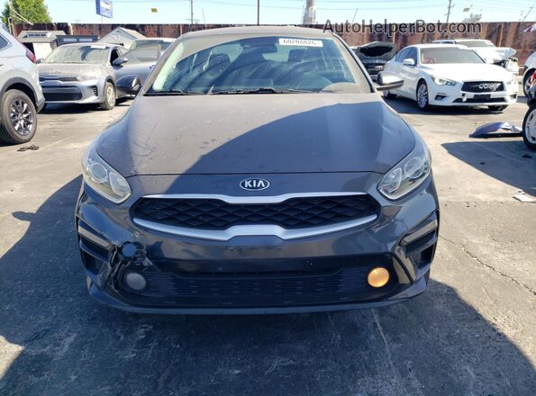 3KPF24AD4ME296747 2021 KIA FORTE Gray Widok z przodu