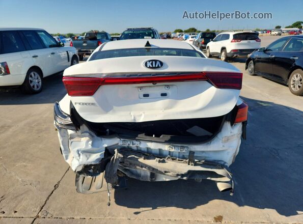 3KPF24AD4ME302269 2021 KIA FORTE White უკანა ხედი