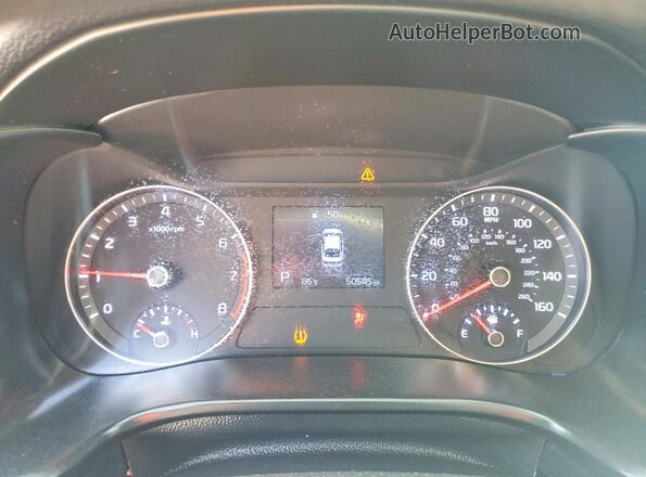3KPF24AD4ME334266 2021 KIA FORTE Серебряный Вид щитка приборов
