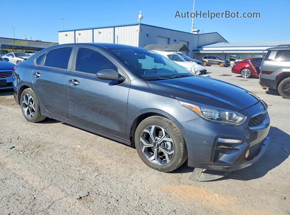 3KPF24AD4ME360737 2021 KIA FORTE Gray Передня права чверть