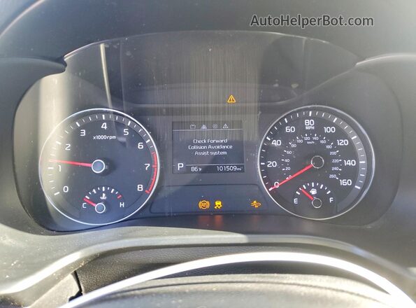 3KPF24AD4ME360737 2021 KIA FORTE Gray Вид щитка приладів