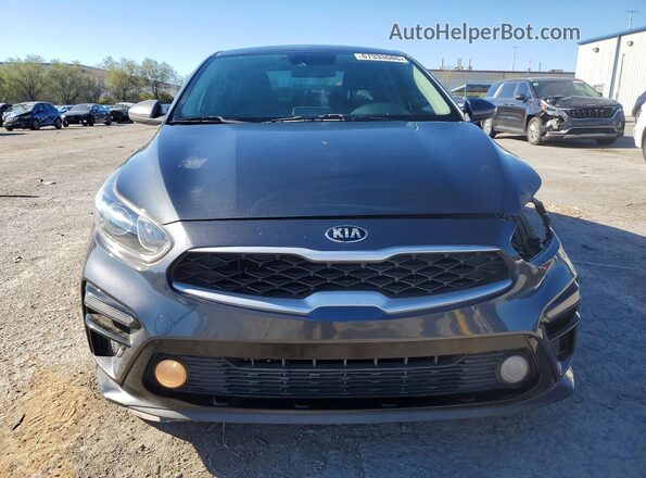 3KPF24AD4ME360737 2021 KIA FORTE Gray Вид спереду
