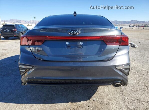 3KPF24AD4ME360737 2021 KIA FORTE Gray Вид ззаду