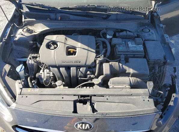 3KPF24AD4ME360737 2021 KIA FORTE Gray Вид задньої частини салону