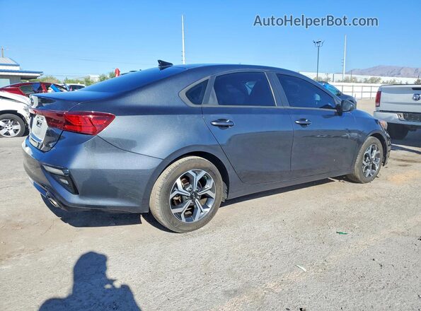 3KPF24AD4ME360737 2021 KIA FORTE Gray Задня права чверть