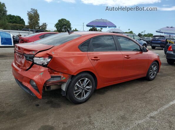 3KPF24AD4NE432862 2022 KIA FORTE Orange Задня права чверть