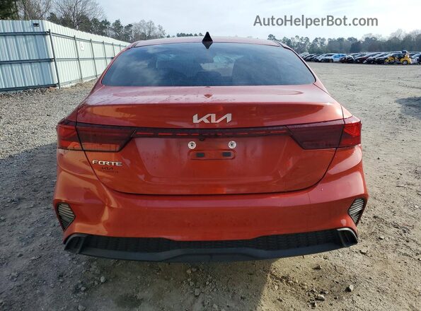 3KPF24AD4NE488025 2022 KIA FORTE Orange Вид ззаду