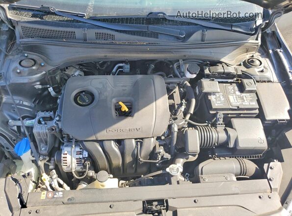 3KPF24AD4RE767190 2024 KIA FORTE Gray Вид задньої частини салону