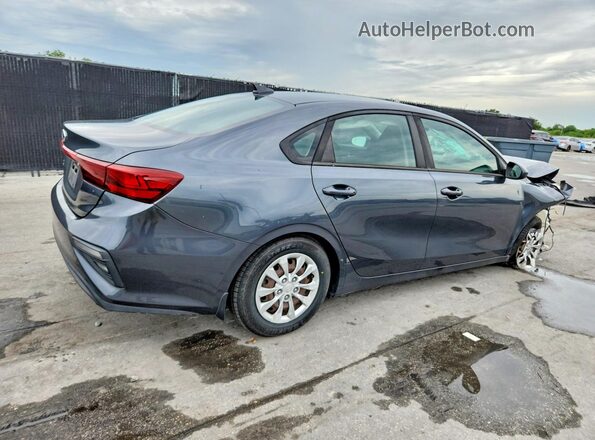 3KPF24AD5LE142725 2020 KIA FORTE Blue Задня права чверть