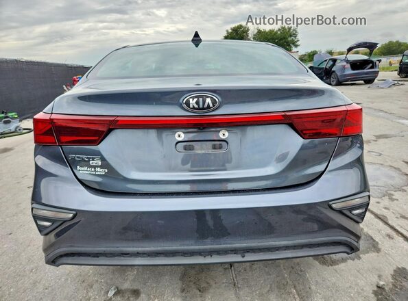 3KPF24AD5LE142725 2020 KIA FORTE Blue Вид ззаду