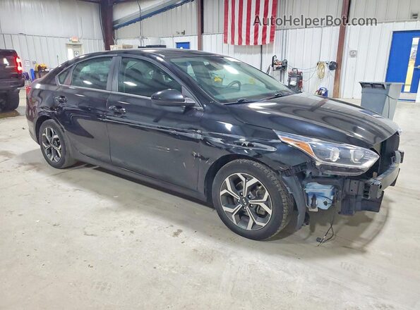 3KPF24AD5LE179791 2020 KIA FORTE Черный Передняя правая четверть