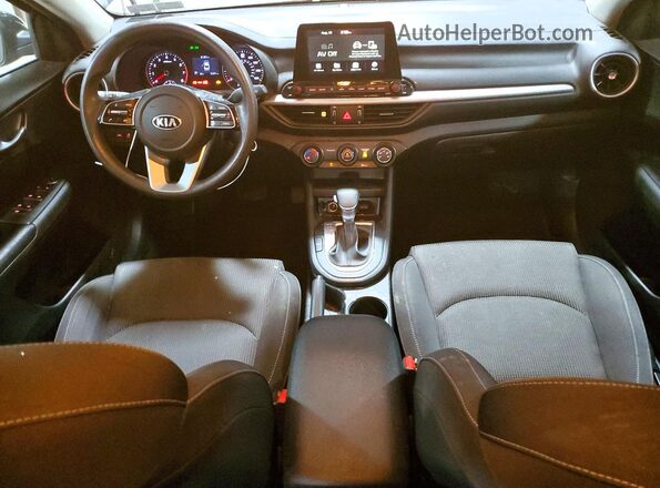 3KPF24AD5LE179791 2020 KIA FORTE Черный Вид панели приборов