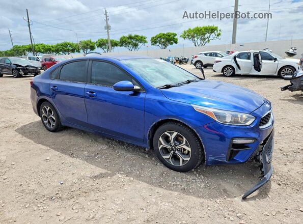 3KPF24AD5LE252495 2020 KIA FORTE Blue Przód prawy
