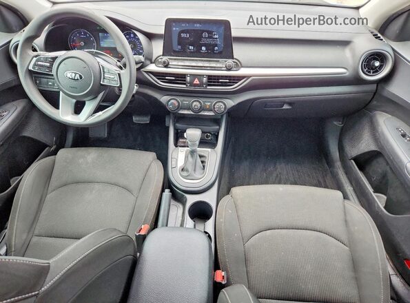 3KPF24AD5LE252495 2020 KIA FORTE Blue Widok deski rozdzielczej