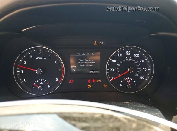 3KPF24AD5ME360939 2021 KIA FORTE Blue ხელსაწყოთა პანელის ხედი