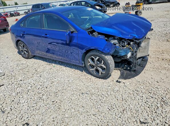 3KPF24AD5ME360939 2021 KIA FORTE Blue წინა მარჯვენა