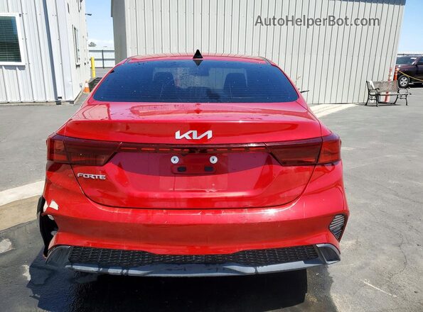 3KPF24AD5PE550129 2023 KIA FORTE Red Вид ззаду