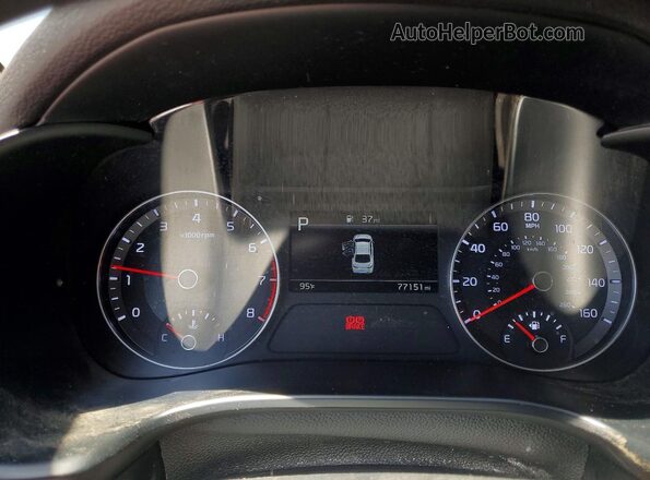 3KPF24AD5PE550129 2023 KIA FORTE Red Вид щитка приладів