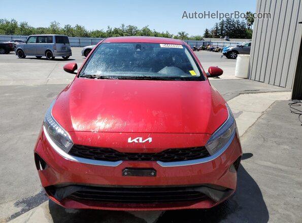 3KPF24AD5PE550129 2023 KIA FORTE Red Панорамний вид салону 360°